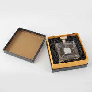 Two special acceptance methods customized for cosmetic boxes