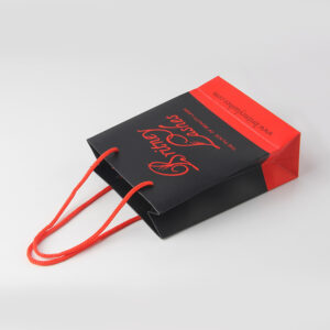 The length of paper electronic gift bag portable rope is reasonable