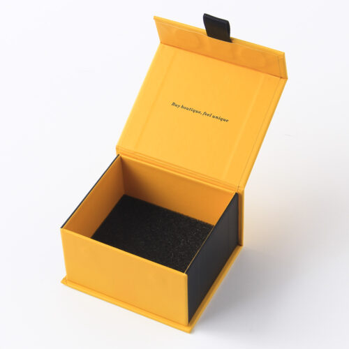 magnet yellow jewelry box