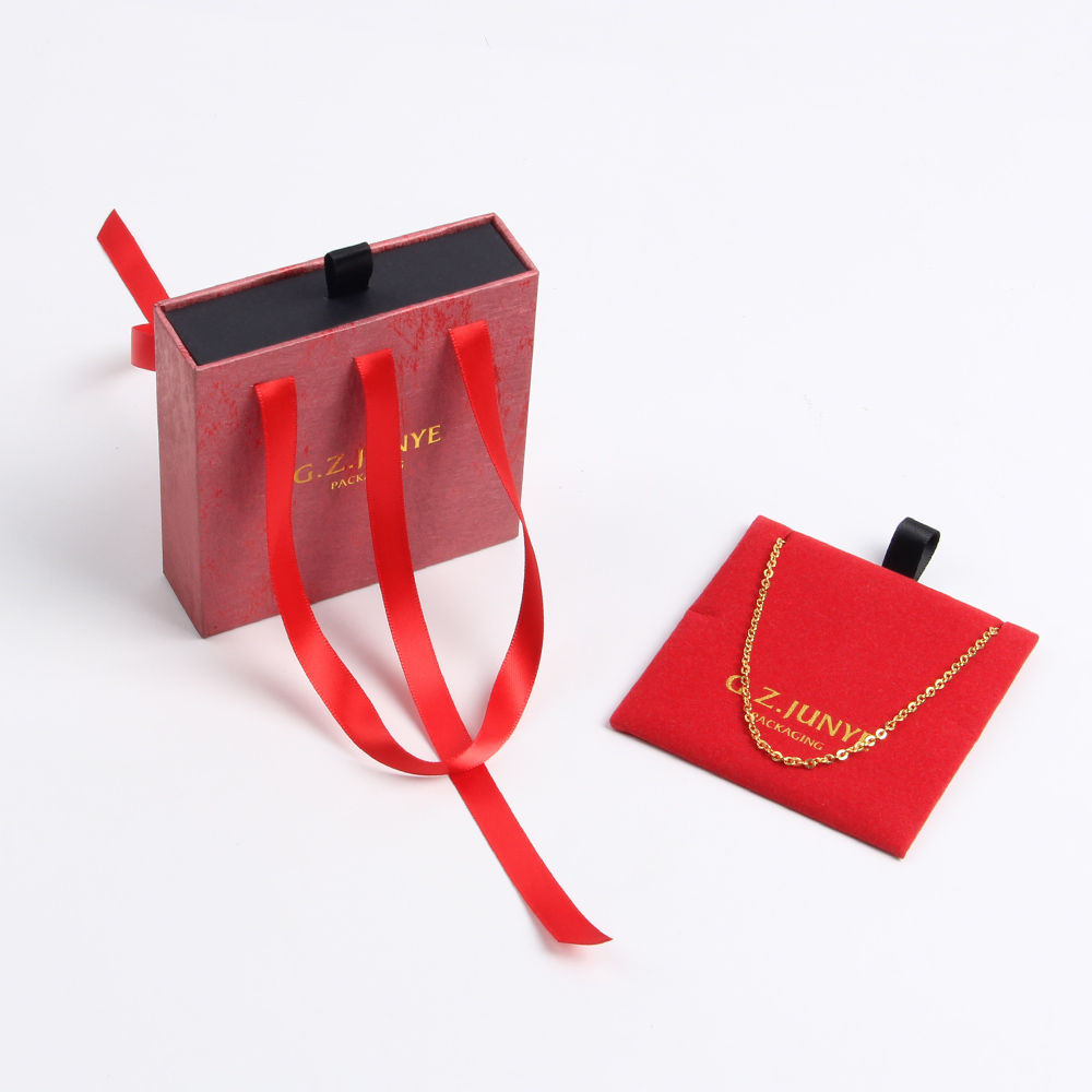 red drawer jewelry box