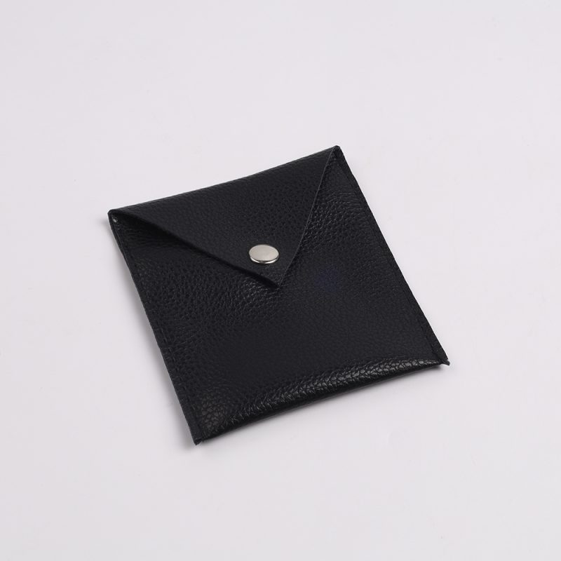 small black jewelry pouch