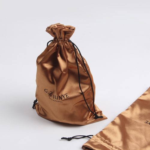 satin drawstring bag