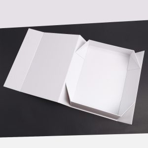 The relationship between magnets and paper in a luxury folding gift box.