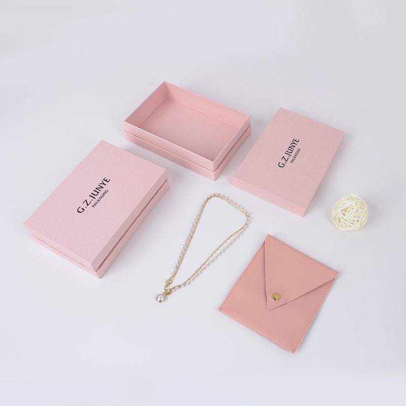 Custom jewelry packaging set