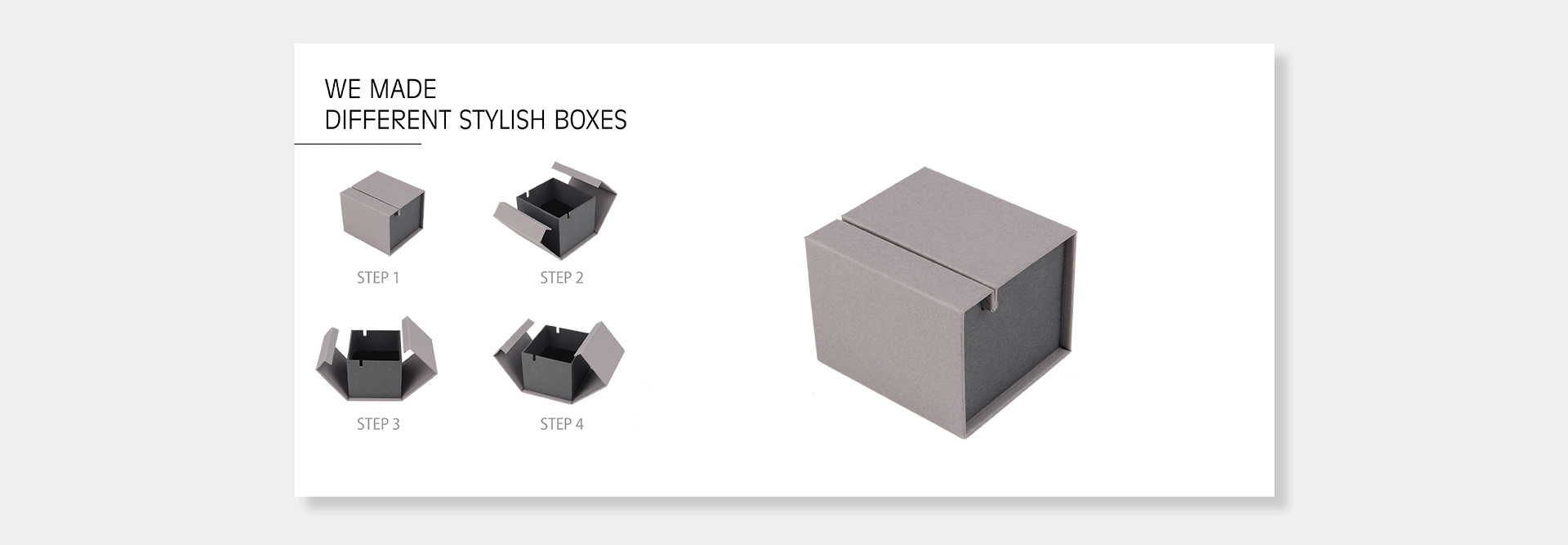 Custom-shaped packaging boxes